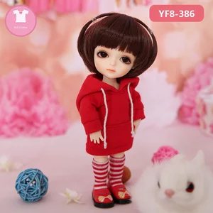 BJD одежда 18 Кукла тело милое мини платье или костюм красивая девушка для Lati желтое тело OUENEIFS кукла аксессуары