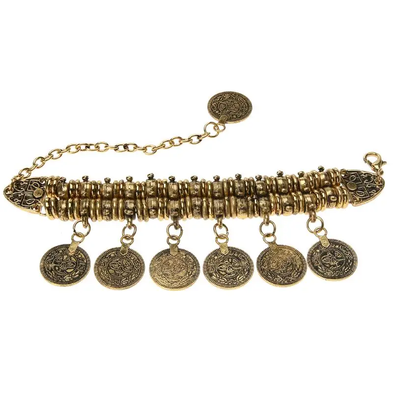 Женская богемная монета в стиле антальи женский браслет с кисточками бохо