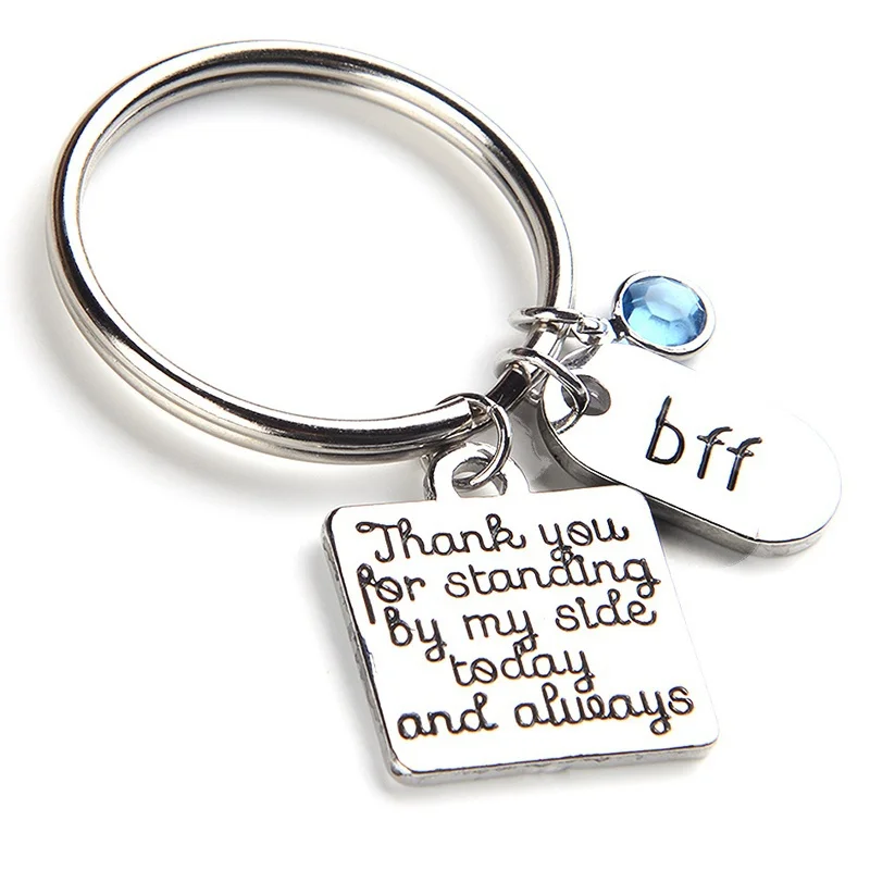 Свадебный подарок для лучшего друга невесты ожерелье подружки брелок или