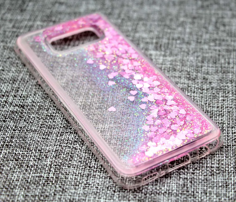 Silicon Soft TPU Liquid Phone Cases For Samsung Galaxy S8 Plus S7 edge S9 Case Cover for |