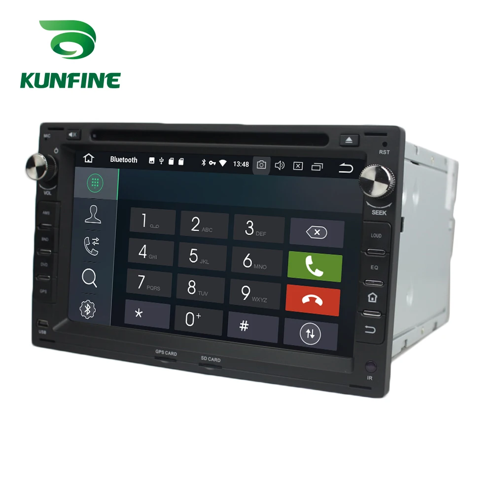 KUNFINE Quad Core 2GB RAM Android 8.1 Car DVD GPS Navigation Multimedia Player Stereo For VW POLO 1998-2005 Radio headunit | Автомобили и