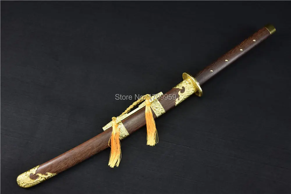 Китайский KungFu Broadsword Dao меч полный Tang T1095 Высокоуглеродистая сталь острый династии
