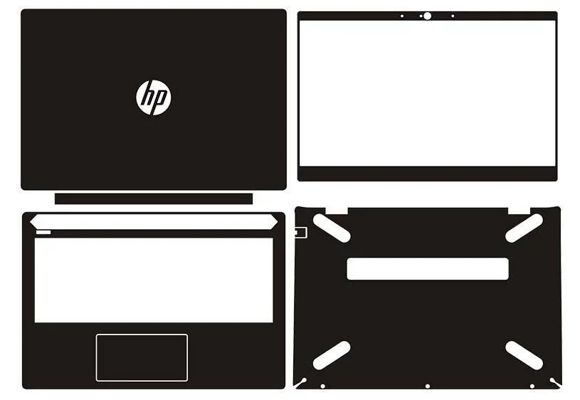 Чехол из углеродного волокна для ноутбука HP Pavilion 14 ce0064st ce0507na Ce0039nf ce0597sa ce0505 ce0101ng