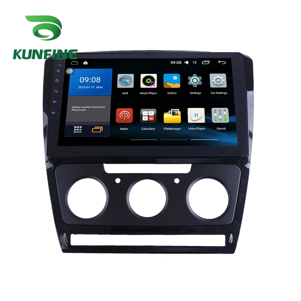 Восьмиядерный 1024*600 Android 8 1 автомобильный DVD GPS навигационный плеер Deckless стерео для