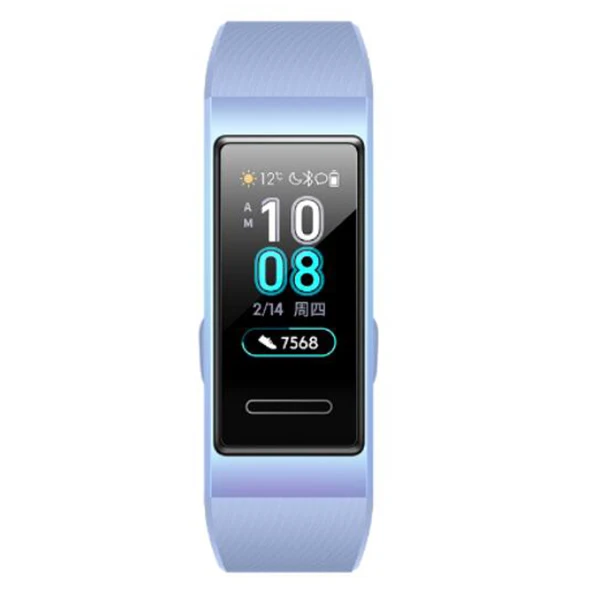 HUAWEI Band 3 влагостойкие умные часы с ремешком 5ATM сердечного ритма мониторы шагомер