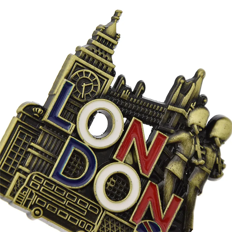 Лондонский мост магниты на холодильник знаменитый вид буквы металлические и