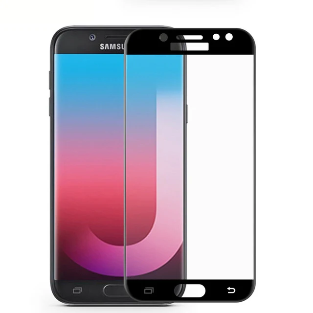 Защитное стекло для Samsung Galaxy J7 2017 полное покрытие 9H 5 шт. | Мобильные телефоны и