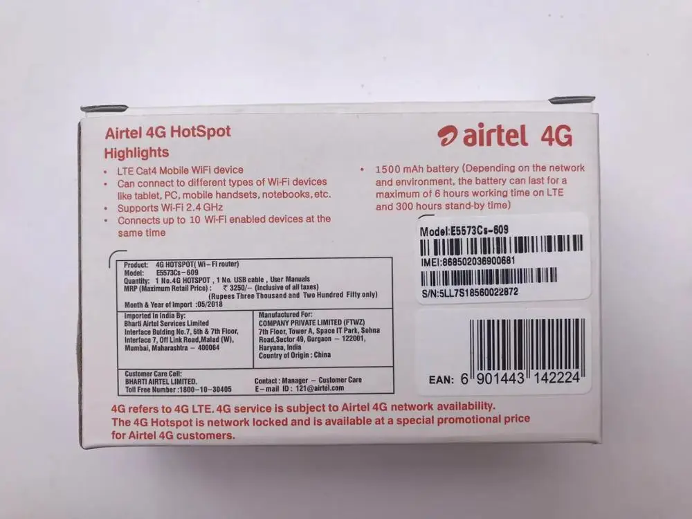 150 Мбит/с HUAWEI E5573 E5573CS 609 4G Портативная точка доступа Wi Fi с оригинальной