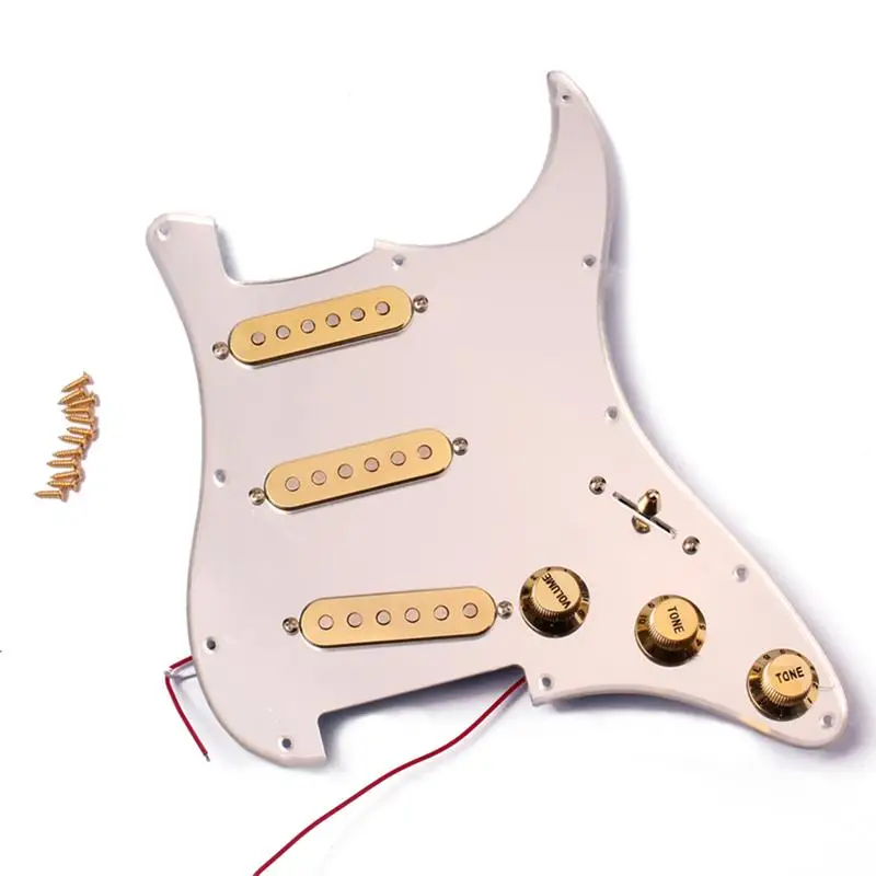SSS Обычная гитара 3 с одной катушкой для Fender Stratocaster аксессуары