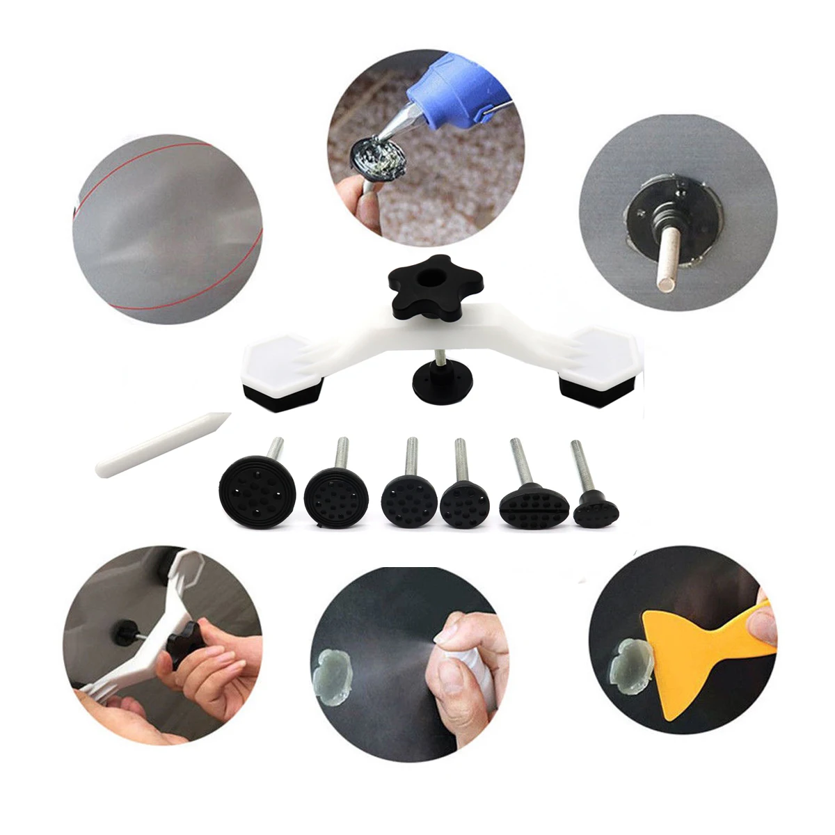 1 шт. Авто Dent Repair Tool Съемник комплект удаления инструменты для автомобиля
