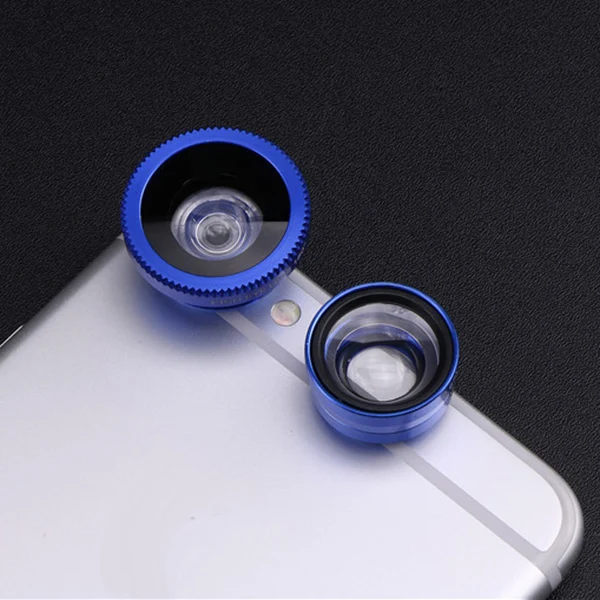 

180 Degree Lens 3-in-1 Clip Wide Angle Lens Macro Lens Smartphone New Arrival