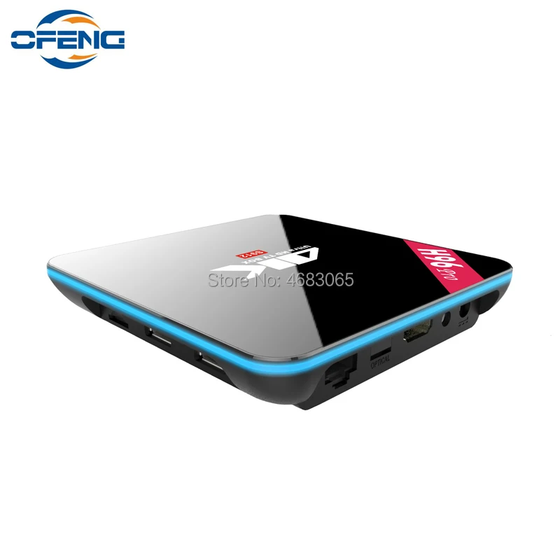 ТВ-приставка H96 PRO Android 7 1 ОС 3 ГБ 32 Восьмиядерный процессор Amlogic S912 2 4/5G WIFI ТВ
