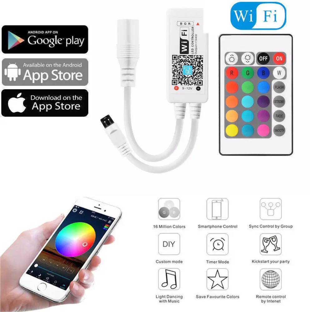 Лидер продаж 2019 Bluetooth/Волшебный дом Wifi ИК пульт дистанционного управления для 5050