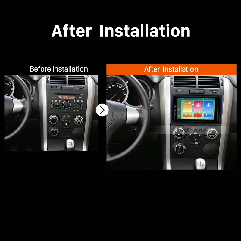 Seicane 10 1 дюймов Android 8 Bluetooth DVD мультимедийный сенсорный GPS автомобильный Радио для