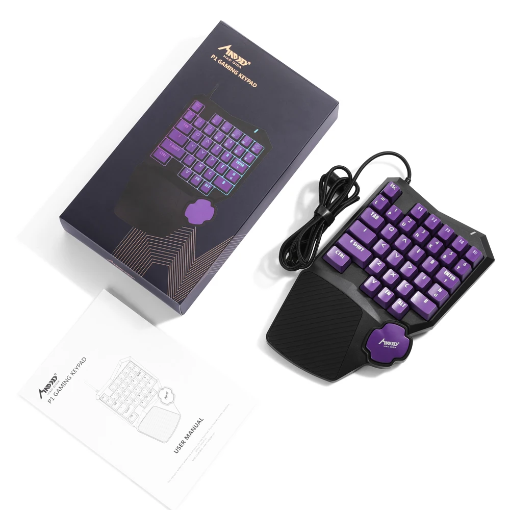Оригинальная MAD GIGA P1 игровая механическая клавиатура USB Проводная компьютерная