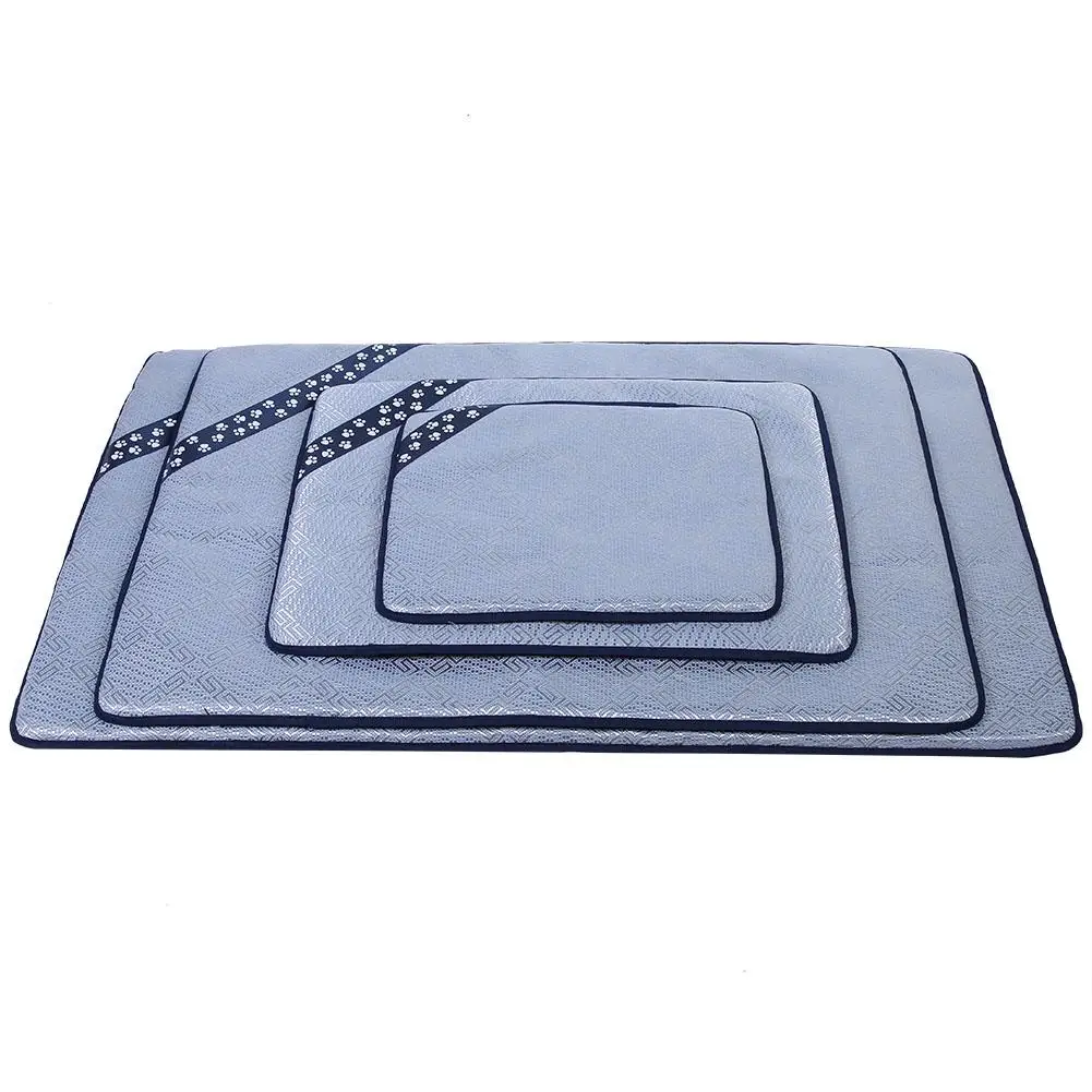 Охлаждающий коврик для собак и кошек летний крутой из волокна спальное одеяло ледяная Подушка влагостойкий