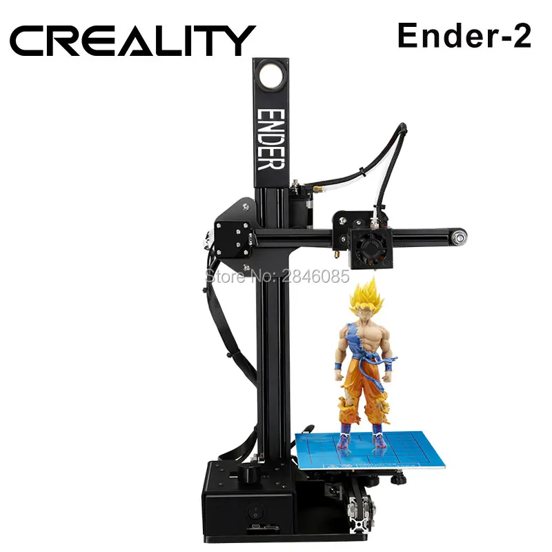Большой способствовать CREALITY 3D дешевые металла принтеры Ender 2 комплект FDM принтер