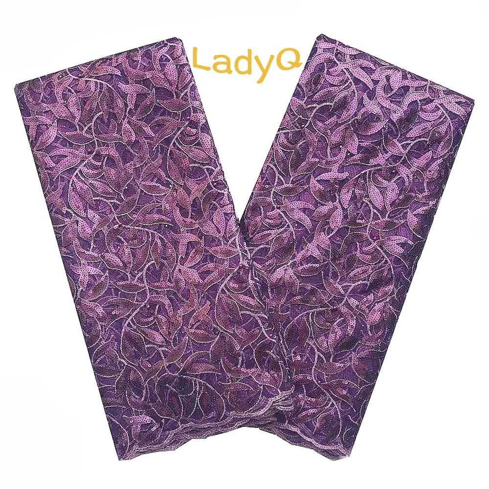 

Sequins Baby Pink African Tulle Lace Fabric High Quality Embroidery Gold French Net Mesh 2019 Nigeria Lace for Wedding Dress