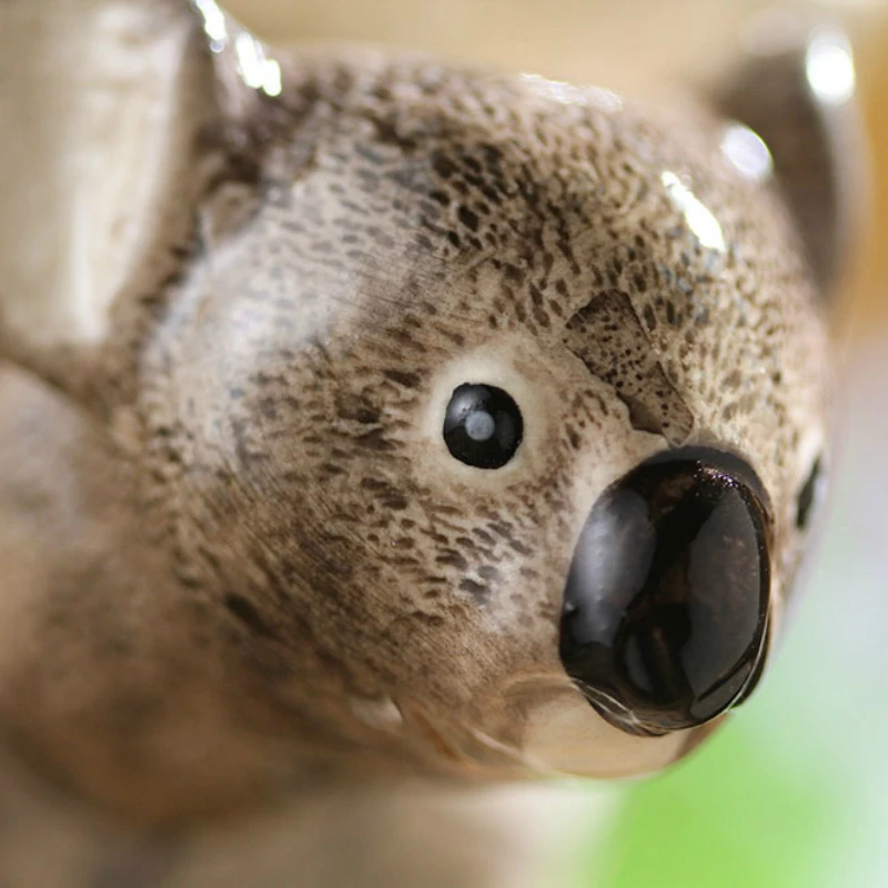 Креативная искусственная мультяшная Подарочная чашка koala ручной работы