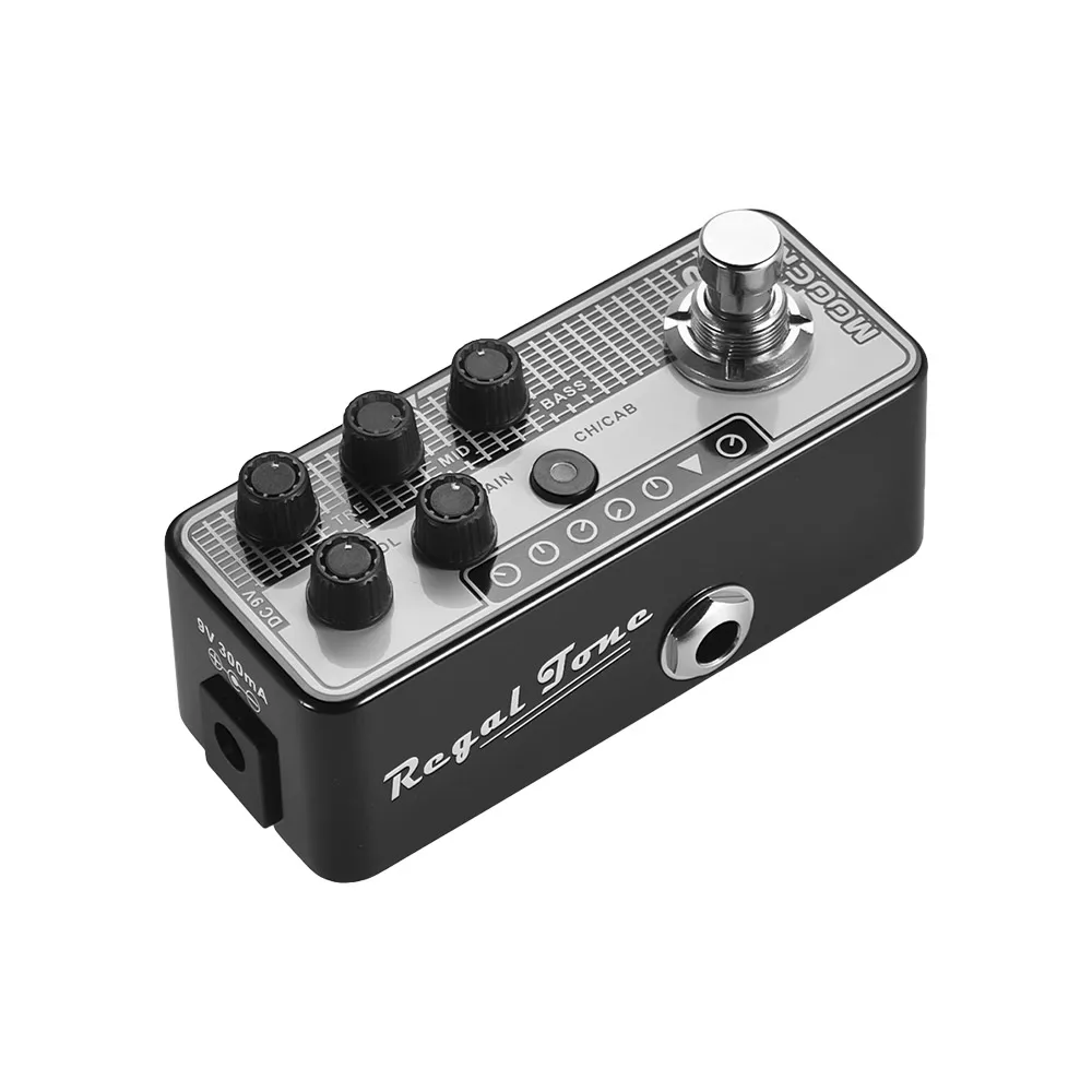 MOOER MICRO PREAMP серия 007 гитарная педаль Regal Tone винтажный тон с эффектами цифровой