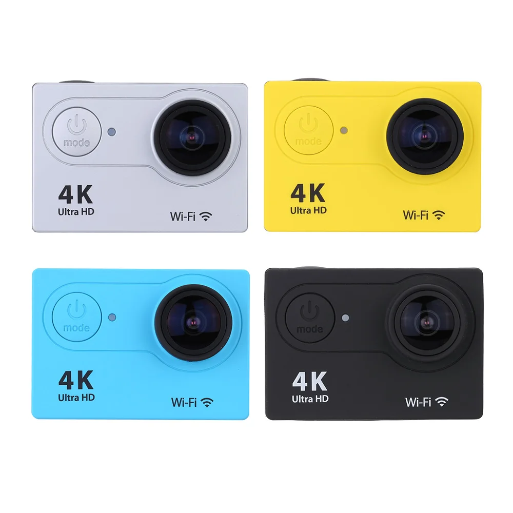 Экшн камера 12 Мп ЖК дисплей 2 0 дюйма 4K 5 кадр/с 1080P 60 Full HD Wi Fi Водонепроницаемая до 30