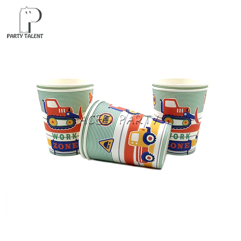 Товары вечерние 48 шт. строительные транспортные средства украшение для