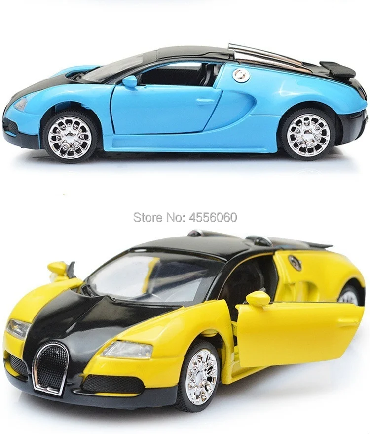 1/36 высокая имитация Bugatti модель автомобиля мини литой автомобиль игрушки для