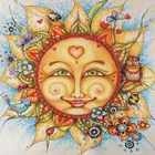 5d Diy Алмазная картина прекрасные солнечные цветы вышивка крестиком Алмазная вышивка мозаика алмазная паста домашние настенные произведения искусства украшения