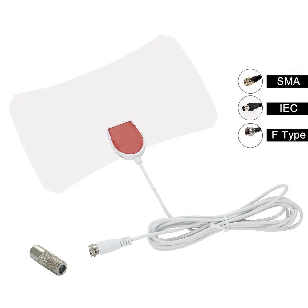 BEESCLOVER плоский домашний HD усилитель сигнала цифровая ТВ антенна 1080P Skylink 4K