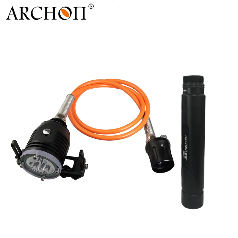 Archon Новый DH30II 3600 люмен канистровый фонарик для дайвинга ручной погружения с