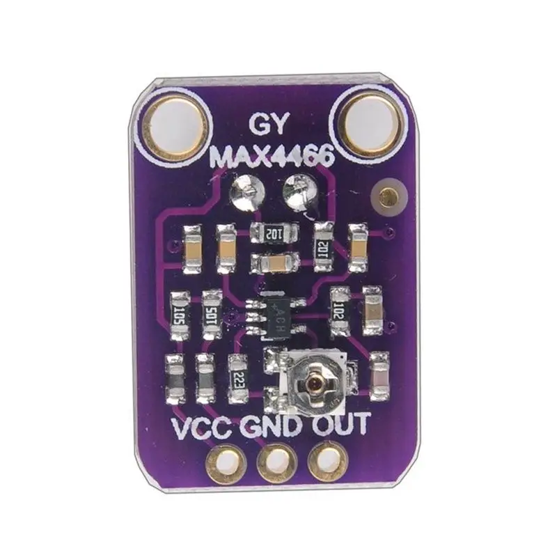 GY MAX4466 электретный микрофон усилитель датчик с регулируемым коэффициентом