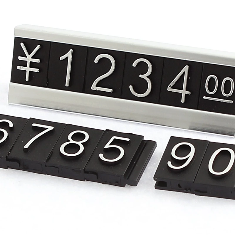 ABGC цена регулируемый номер дисплей счетчик стенд тег этикетка 16