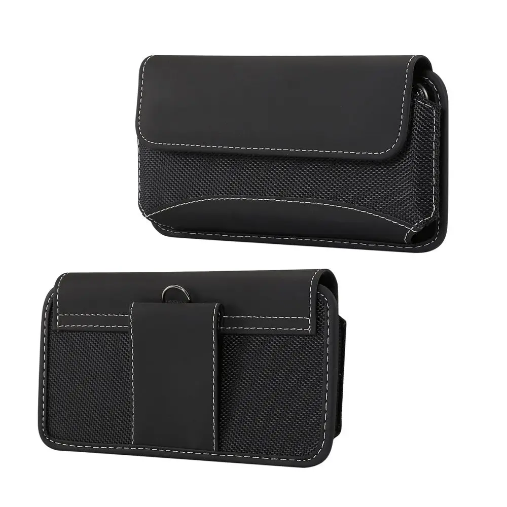 DFVmobile - Belt Case Cover Horizontal New Design Leather &amp Nylon for HOMTOM HT37 PRO | Мобильные телефоны и