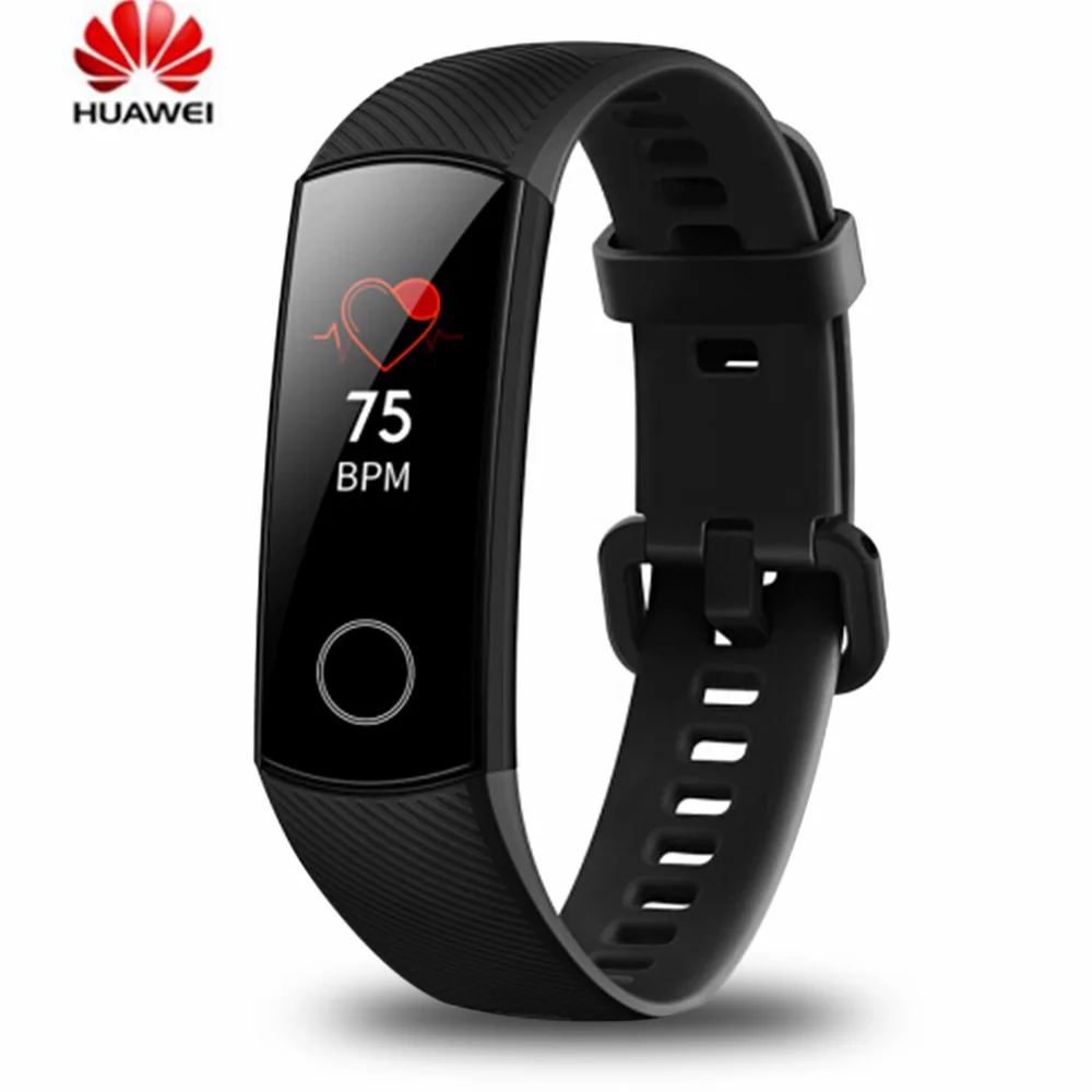 Huawei Honor Band 4 huawei Смарт часы IP68 Водонепроницаемый Bluetooth браслет монитор сердечного