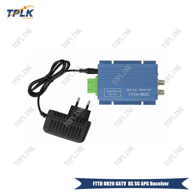 Алюминиевый CATV FTTH AGC Micro SC APC SX разъем для PON OR20 волоконно оптический приемник