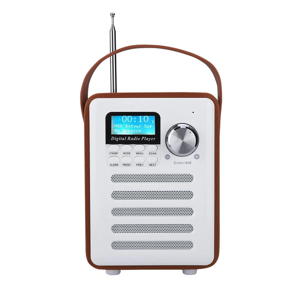 Мини портативное цифровое интернет радио DAB/DAB + FM Bluetooth беспроводной динамик