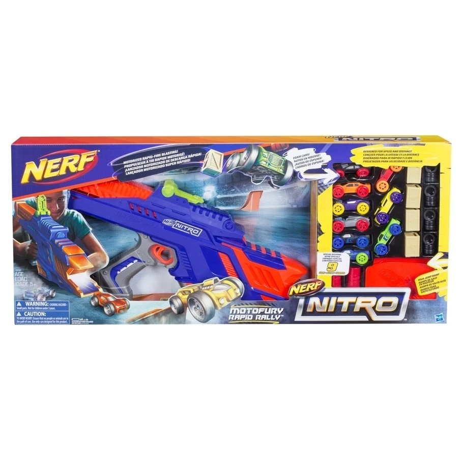 Игрушки для ралли Hasbro HSBC0787 Nerf Nitro Motorfury | и хобби