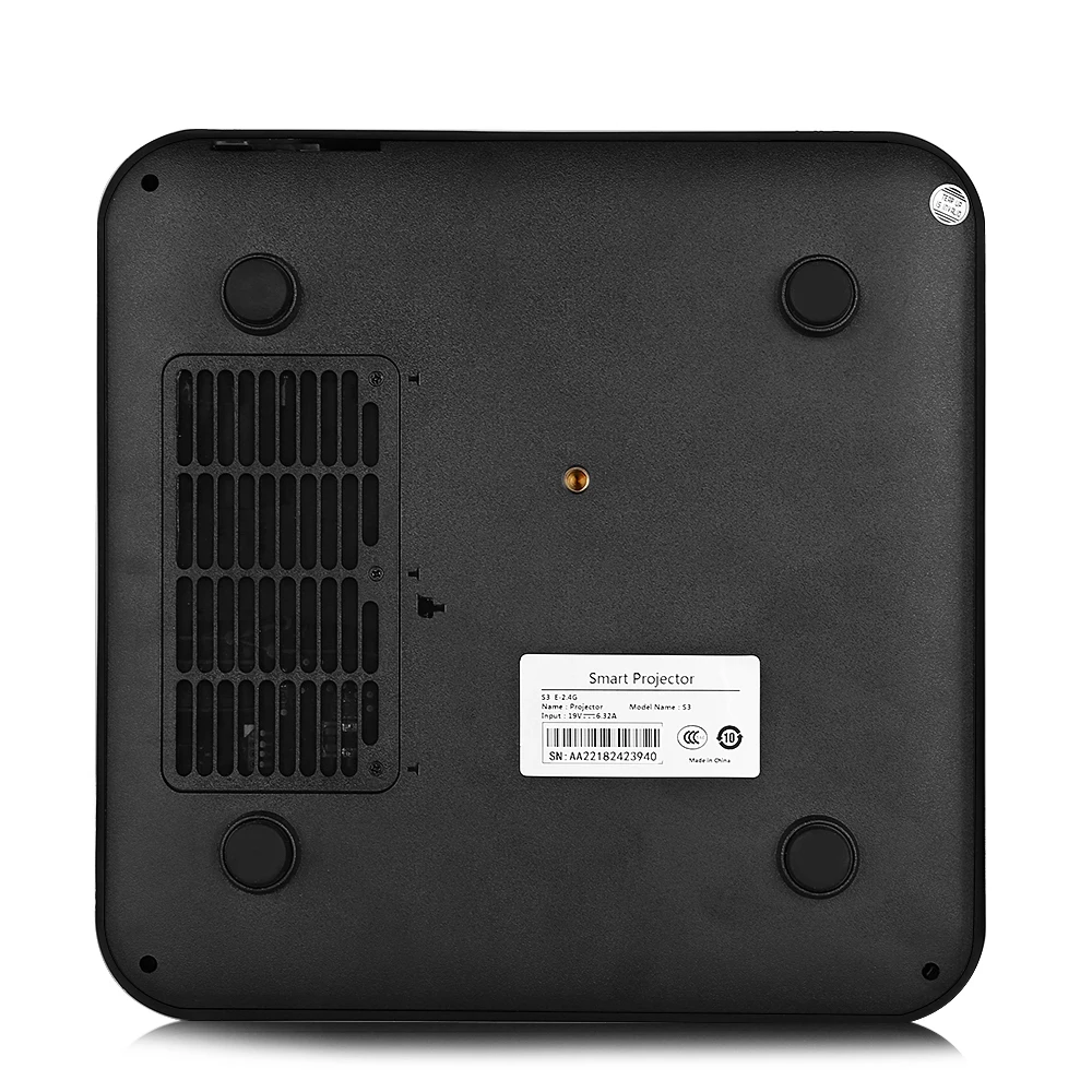 Coolux S3 DLP проектор 900 ANSI Авто фокус 4 K дома Театр Cortex A53 1500: 1 1280x800 умный на Android для