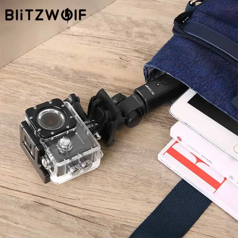 Штатив для камеры BlitzWolf 4 в 1 селфи Палка с bluetooth Беспроводной монопод Gopro 5 6 7