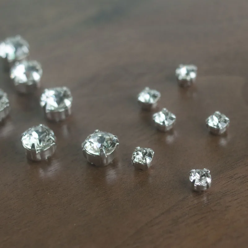 Французская вышивка Swarovski Австрийский импорт сверло в форме когтя три размера
