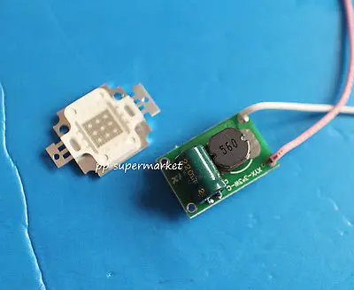 Комплект линз 44 мм + 10 Вт УФ 395nm LED Драйвер радиатор DIY|Подвесные лампочки| |