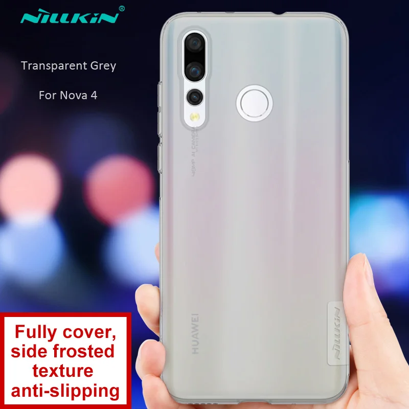 Прозрачный чехол Nillkin для huawei Nova 4 мягкий из ТПУ |