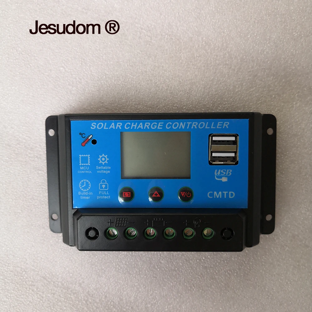 Хорошее качество! 20A10A 12V24V авто. Контроллеры солнечного зарядного устройства с ЖК