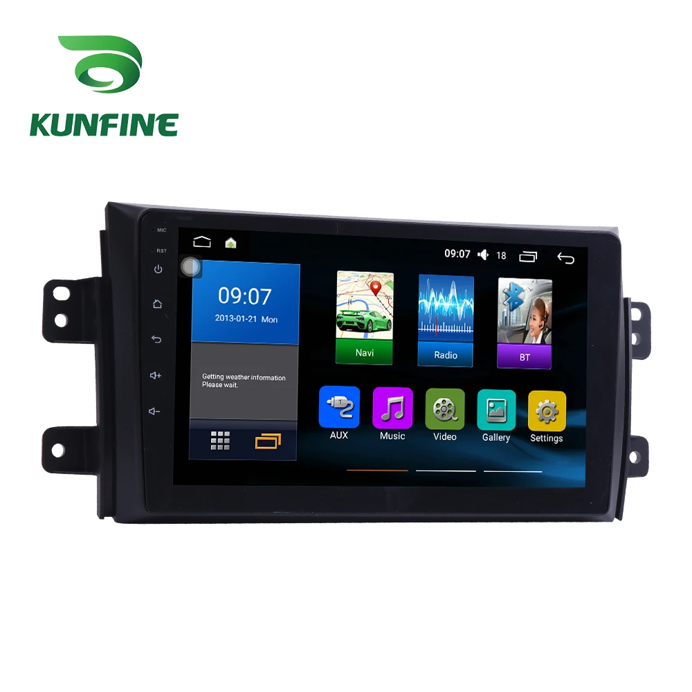 Магнитола с GPS навигацией Восьмиядерный процессор 1024*600 Android 10 0 для Suzuki SX4 2006