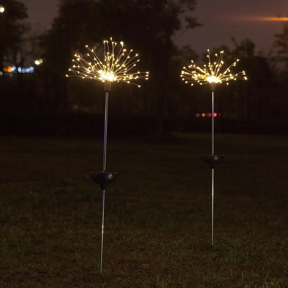 2 шт. Солнечная 105LED Звездная гирлянда свет водонепроницаемый Рождественский