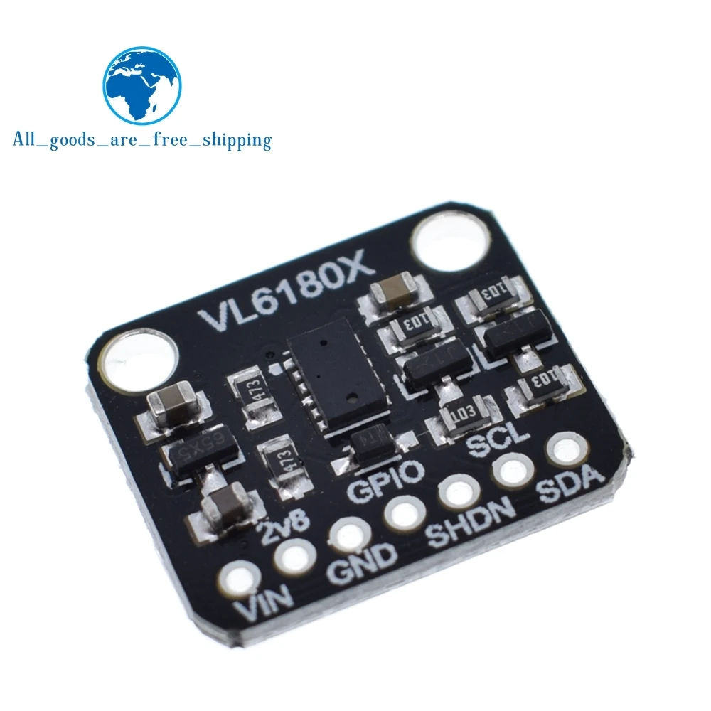 Модуль оптического датчика диапазона VL6180 VL6180X для Arduino IEC интерфейс 3,3 V 5V распознавание жестов