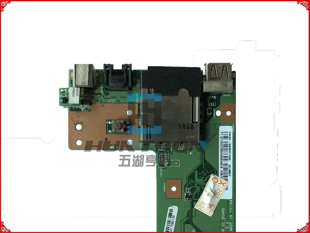 Оригинальная плата с разъемом постоянного тока для ASUS K52F K52JR K52JC K52DR X52F X52J DC LAN board.60