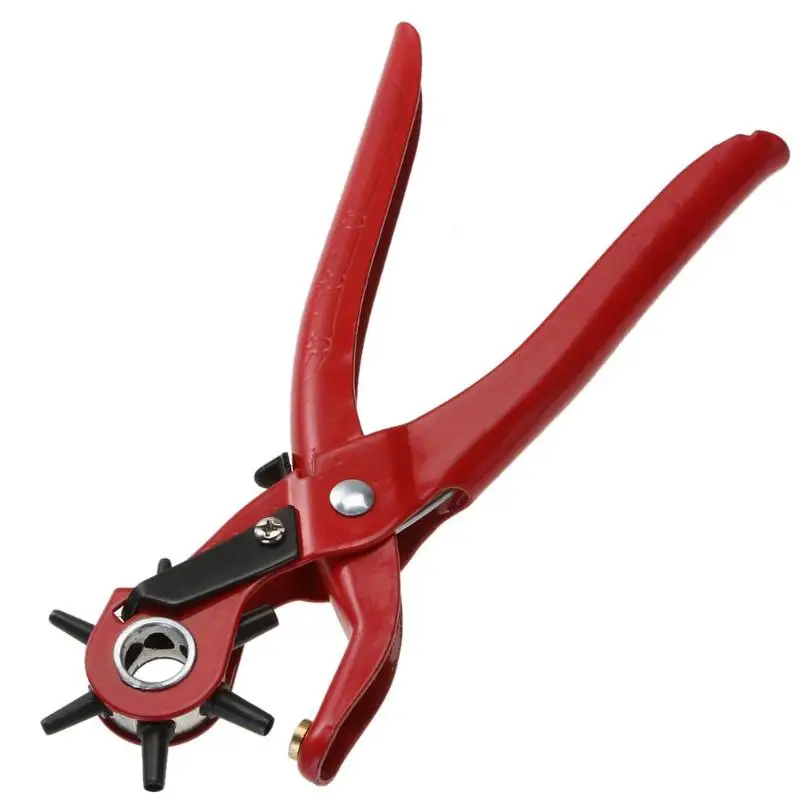 5 отверстий Размеры до колен бытовой ремень Перфоратор Инструмент Leathercraft