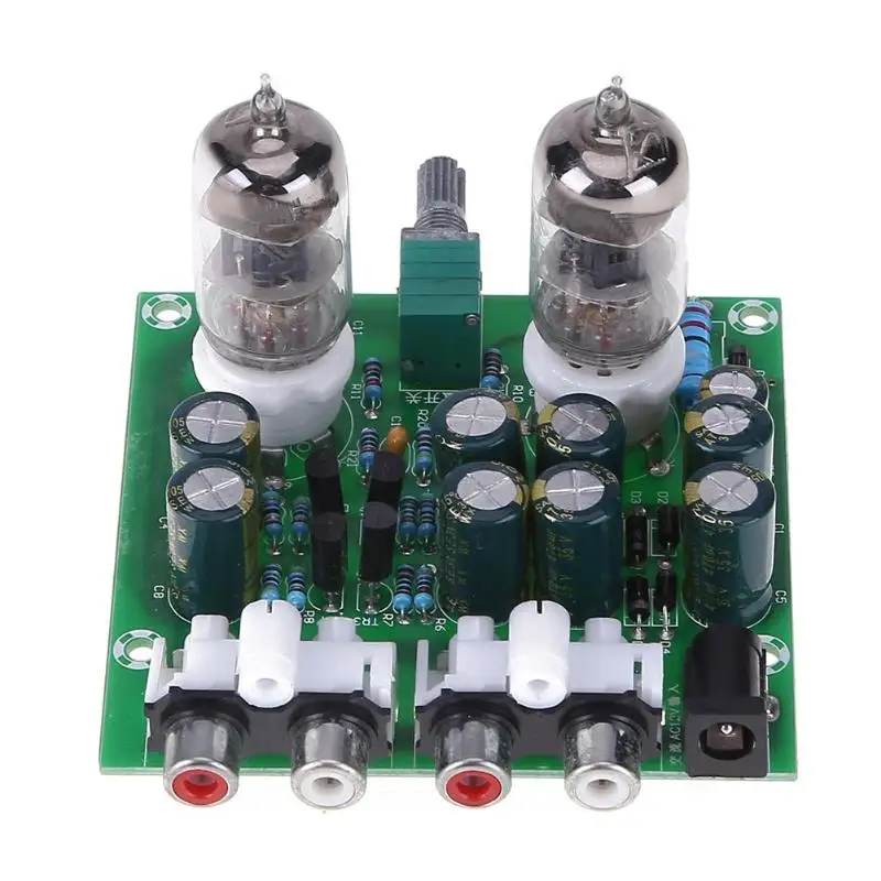 

6J1 Hifi Stereo Electronic Tube Preamplifier Board Finished Preamp Amplifer