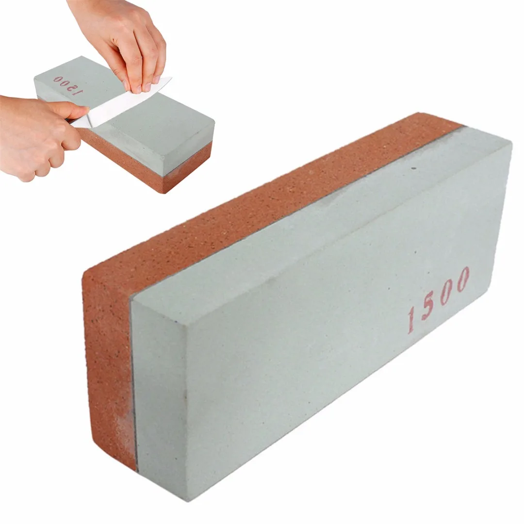 

1pc 10x35x25mm Kitchen Double Sided Sharpening Sharpener Wet Stone Razor Whetstone